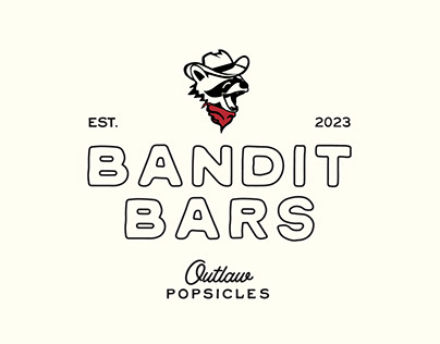 Bandit Bars Popsicles Brand Package
