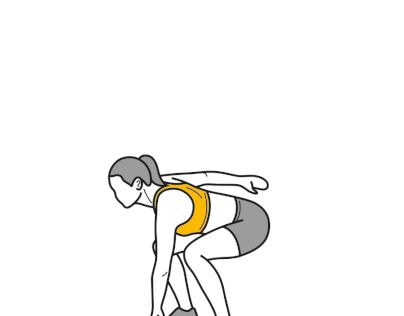 Exercise fitness illustration gif workout animation