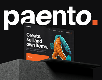 Paento | Website design