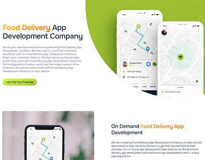Hire Food Delivery App Developers - Food Delivery App