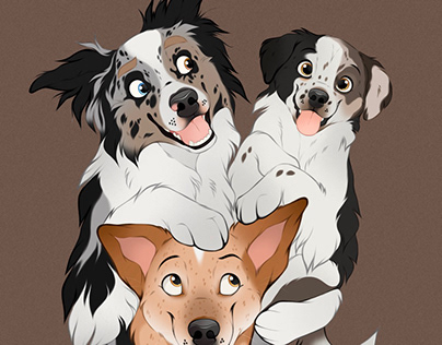 Dog illustration/commission