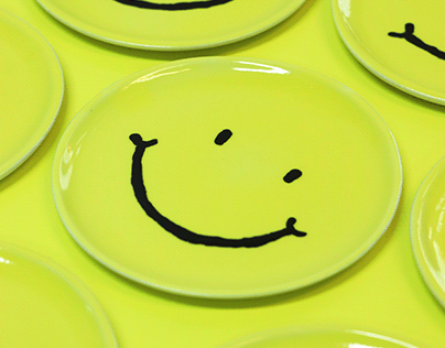 Smiley plate