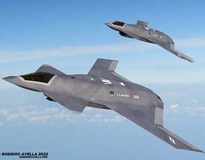 Single-engine sixth-generation fighter concept.