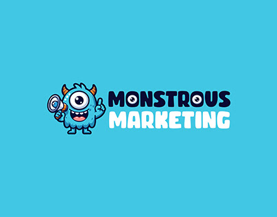 Logo Design For Monstrous Marketing