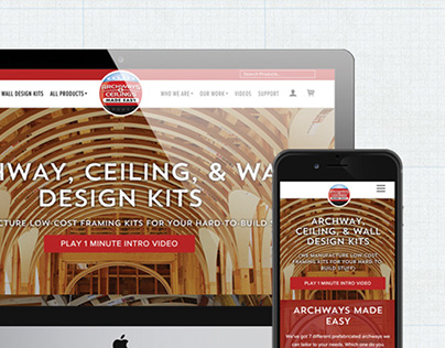 Archways & Ceilings Web Design