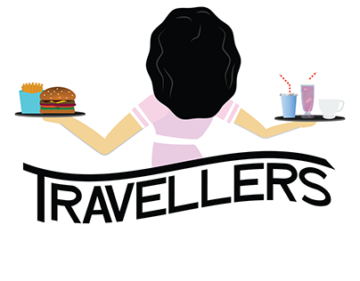 Travellers Cafe Branding