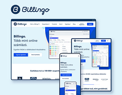 Billingo website 2021