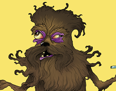 Chewbacca On Drugs