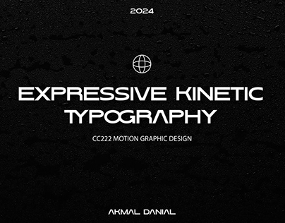 CC2222: EXPRESSIVE KINETIC TYPOGRAPHY TASK