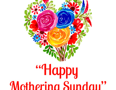 Mothering Sunday Floral Background