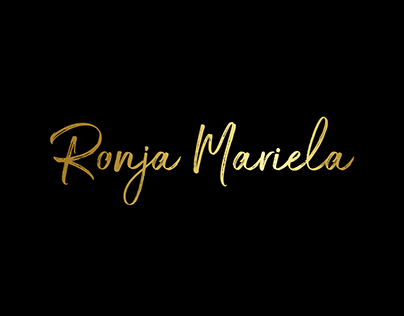 Ronja Mariela logo design