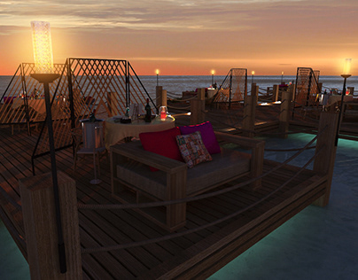 Diseño de experiencia Area Romantica Cancun