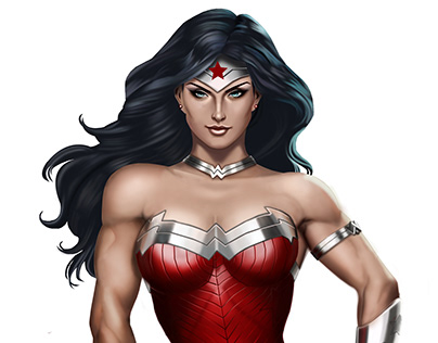 Wonder Woman Digital Painting