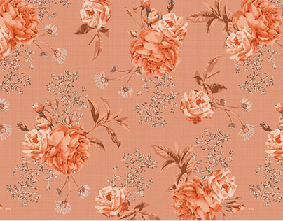 ETHEREAL FLOWERS - SURFACE PATTERN DESIGN