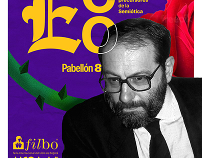 CARTEL PUBLICITARIO - UMBERTO ECO FILBO 2023