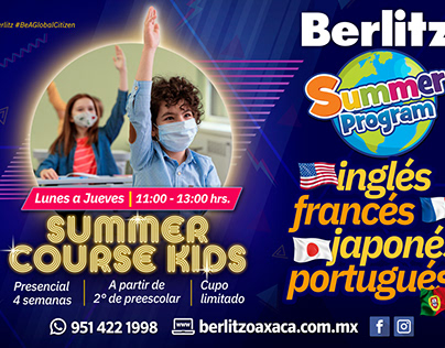 Summer Program 2022 | Billboard CD Oax | Berlitz