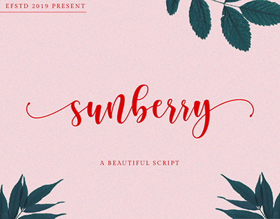 Sunberry | Beautiful Script