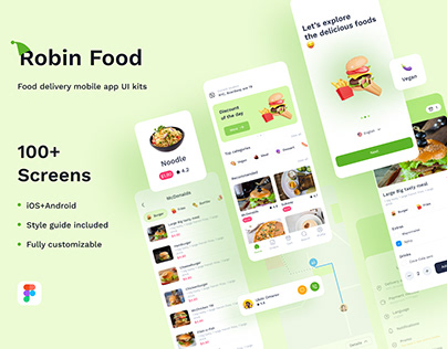 Food Delivery Mobile App UI Kits