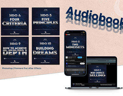 Audiobook Thumbnail design