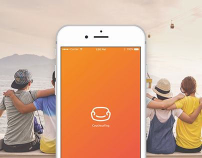 Couchsurfing App & Brand Redesign Concept