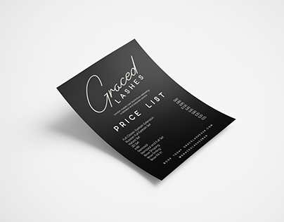 Mock Up: Price List & Business Card