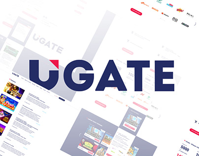 UX/UI Ugate gaming platform