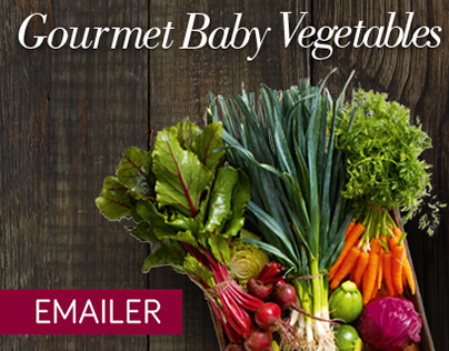 Baby Vegetables // Checkers Emailer 2015
