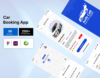 Car Booking & Rental App Design