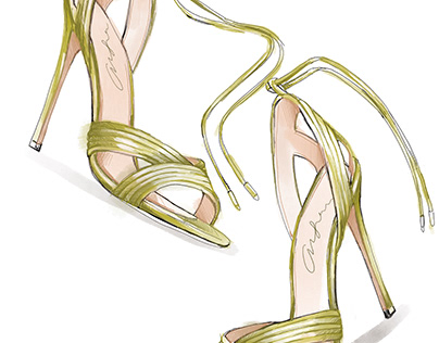 Project thumbnail - fashion shoes illustrations