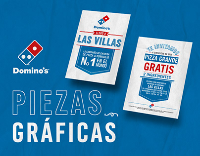 Piezas Gráficas - Domino's Pizza