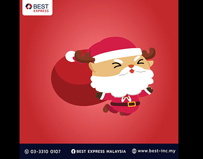 Motion Graphic_BEST Express 12.12 Christmas Campaign