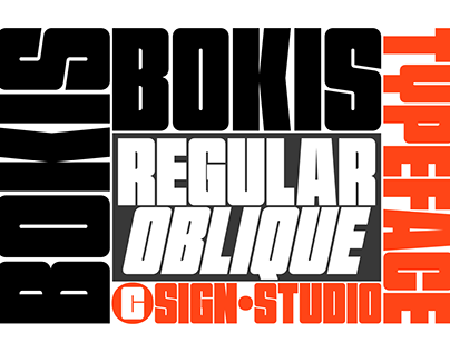 Bokis - Bold Sans Serif Font