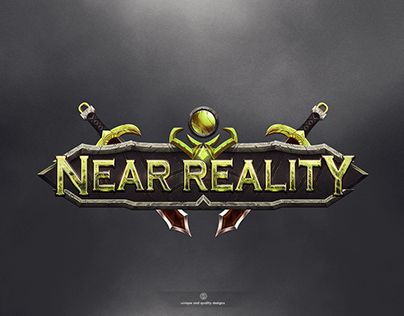 Near Reality - Game Logo Branding project.