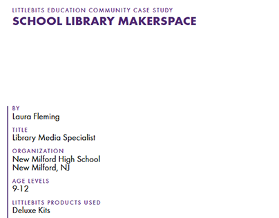 littleBits Community - School Library Makerspace