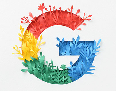 Paper Google Logo