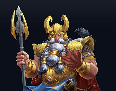 Odin Character art