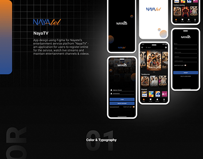 NayaTV: App re-design of Nayatel's entertainment app