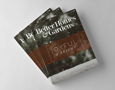 Better Homes & Gardens Magazine Redesign