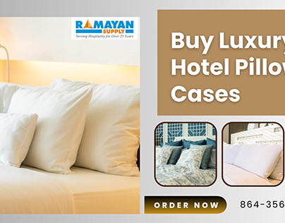 Buy Luxury Hotel Pillow Cases