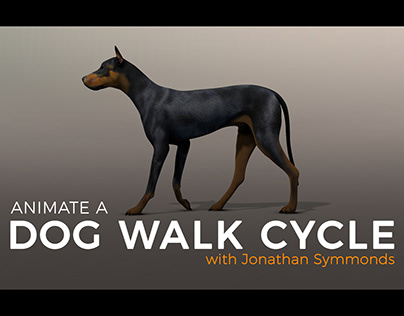 Animate a Dog Walk Cycle