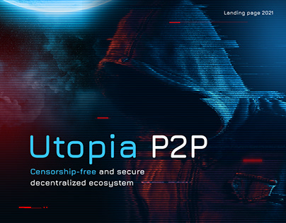 Utopia P2P Original landing page