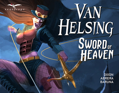 Project thumbnail - Comic Cover Artwork - Van Helsing