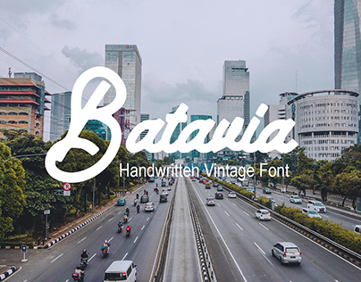 Batavia Handwritten Vintage Font Free