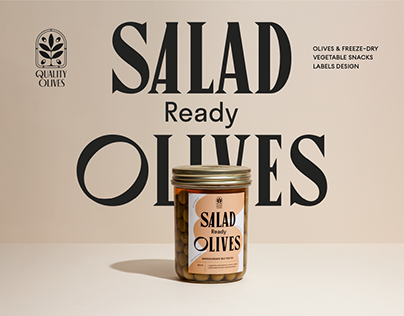 Salad ready olives