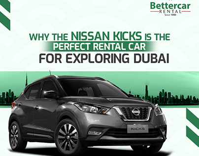 Nissan Kicks rent a car in Dubai