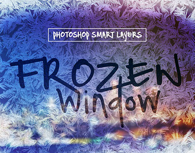 Frozen Window Effect Smart Layers