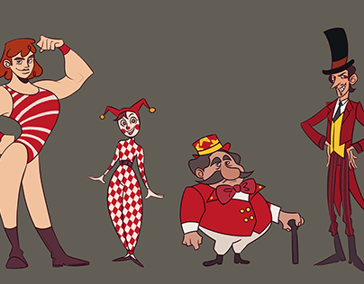 Circus characters