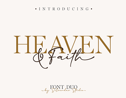 Free Font | Heaven & Faith