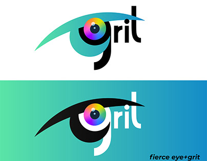 Text Based Logo Design for the Brand "GRIT"