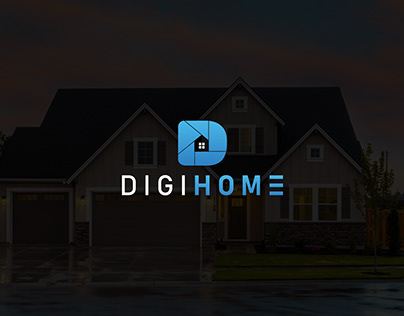 DIGI HOME Logo Design Branding